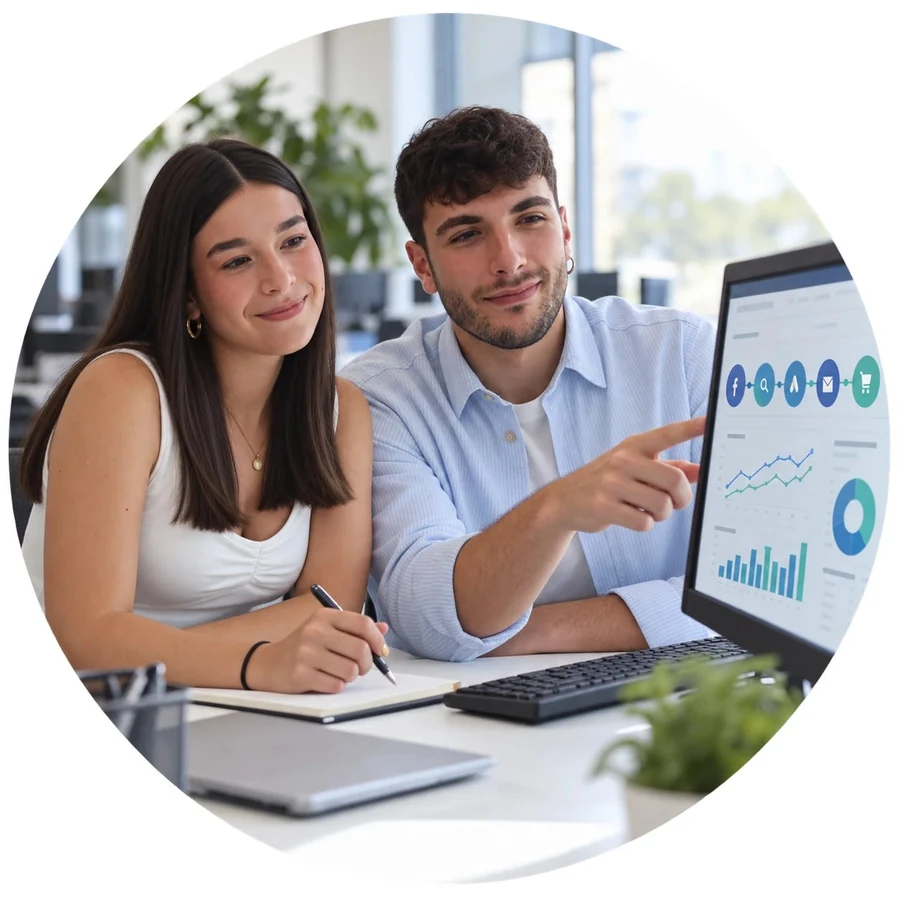 Atribución y recorrido multicanal del cliente en analítica digital