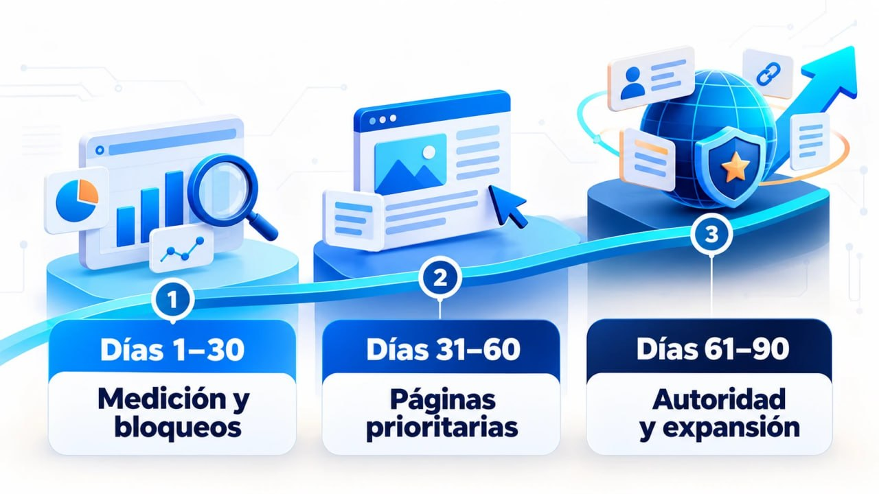 Prioridades GEO durante los primeros 90 días