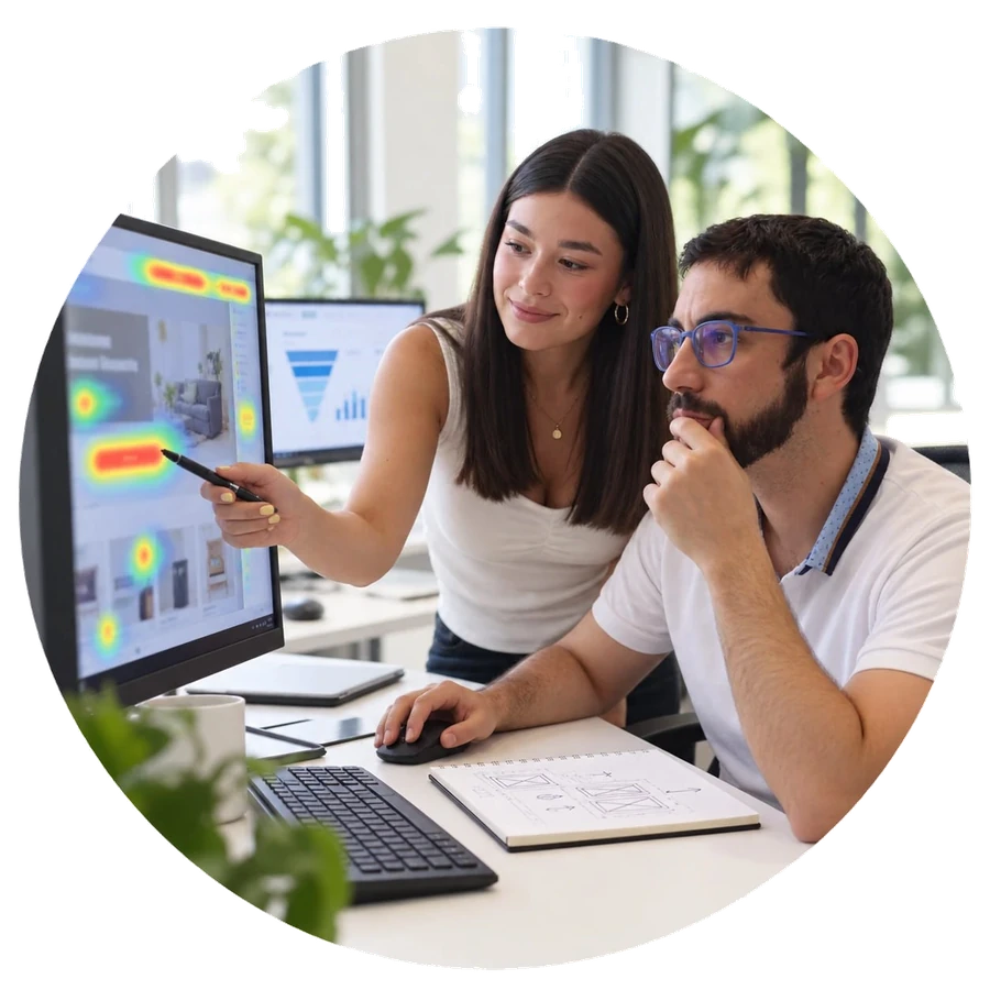 Optimización de la conversión de una web con datos